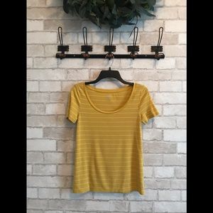 Striped Yellow Tee